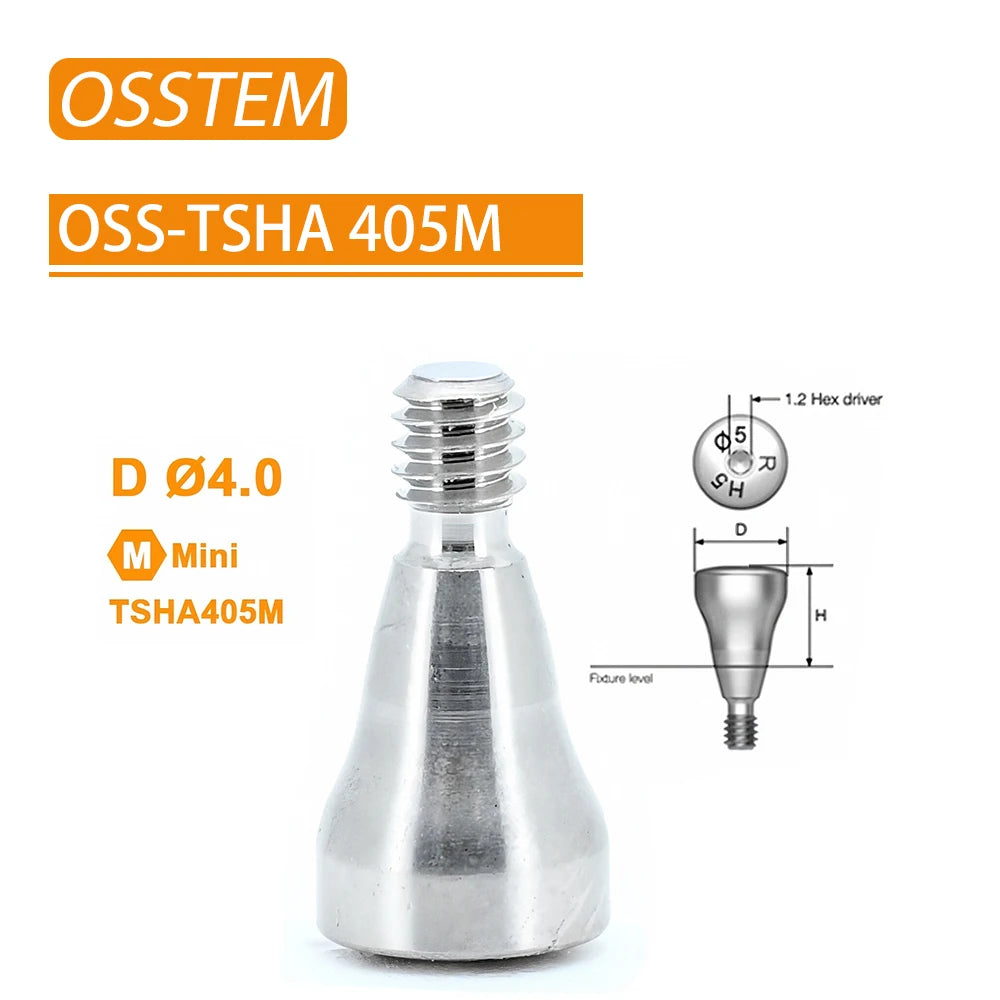 ITI Straumann Dentium Osstem Accessories Dental Implant Screw Driver Open Closed Tray Analog RC NC Cap