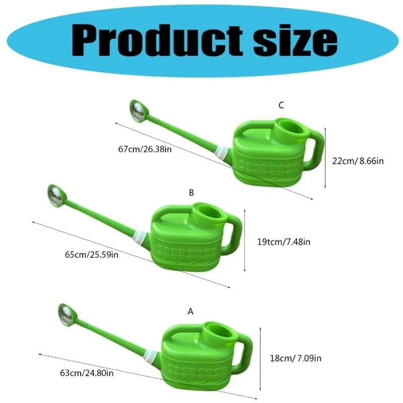 Gardening Watering Can Detachable Shower Head Precise Pouring 4L/6L/8L Capacity