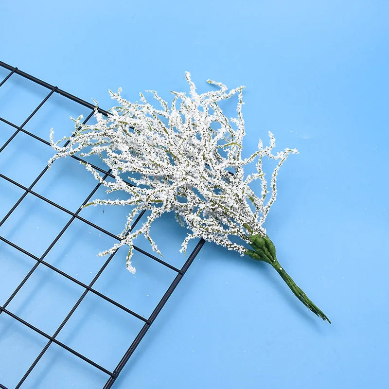 6 Pieces Gypsophila Bouquet Wedding Decorative Flowers Vases for Home Decor Christmas Wreaths Floristics Cheap Artificial Plants