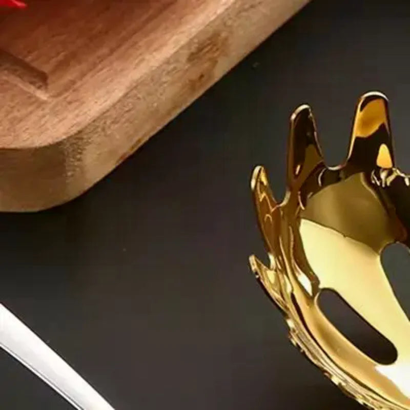 Spoon Multifunctional Noodle Spoon Food Strainers Stainless Steel Spaghetti Server Pasta Colander Ladle Noodle Strainer Tool