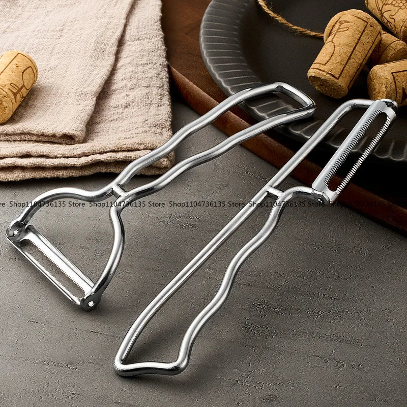 German minimalist 304 stainless steel pumpkin peeler, multi-functional melon planer, fruit and vegetable peeling kitchen tool