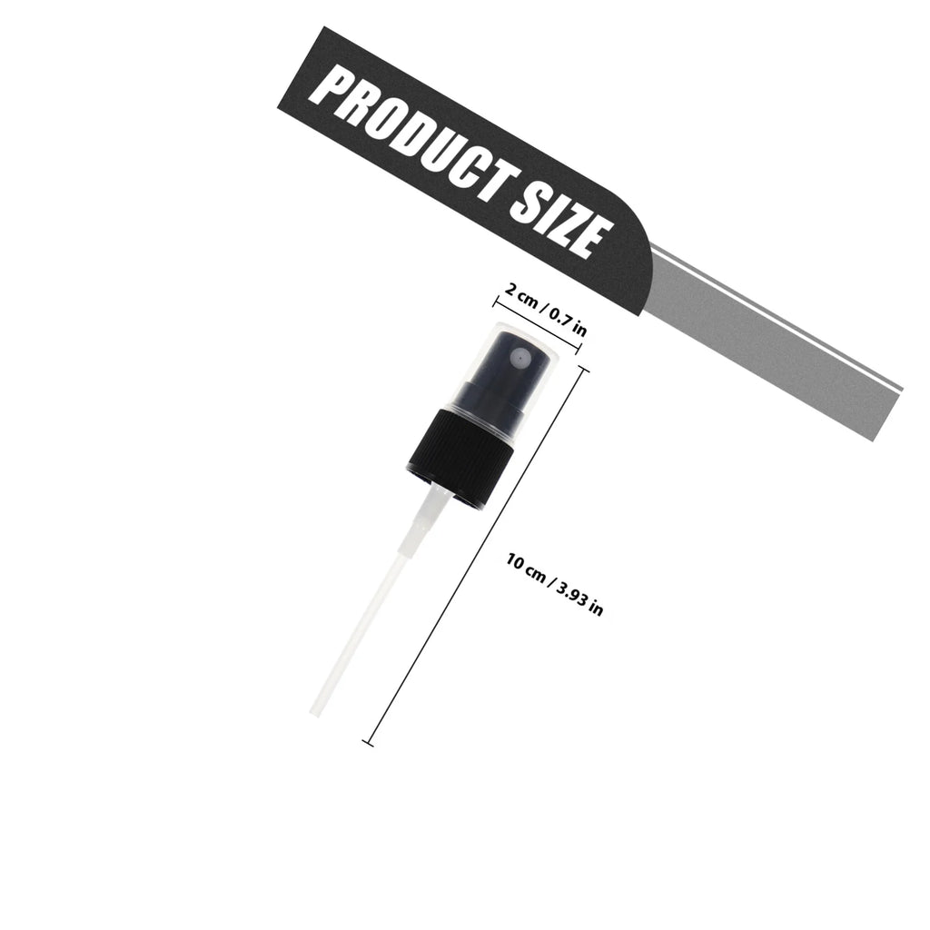 40Pcs Spray Nozzle Replacement Transparent Cover Fine Mist Sprayer for Perfume Essential Oil Bottle Sprayer Nozzle