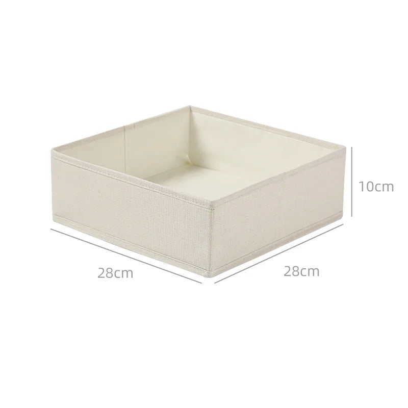 Clothes Organizer Storage Box Underwear Bra Socks Cabinet Drawer Organizer T-Shirt Storage Basket Wardrobe Storage Organizers