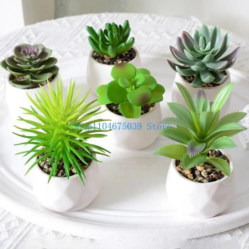 5asd Succulents Flower Pot Mold Round Vase Plaster Cement Molds Holder Mould