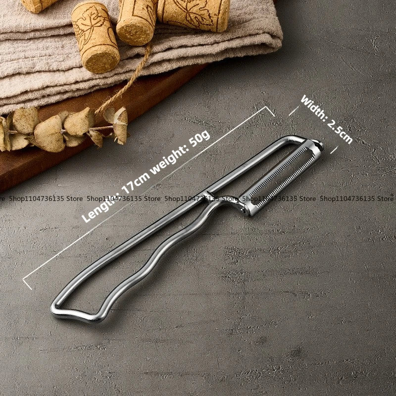 German minimalist 304 stainless steel pumpkin peeler, multi-functional melon planer, fruit and vegetable peeling kitchen tool