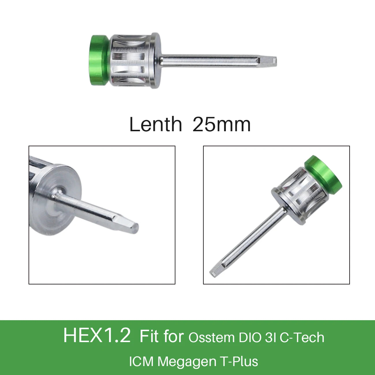 1Pc Dental Universal Implant Torque Screwdrivers Wrench Dental Implant Restoration Tool 10-70NCM