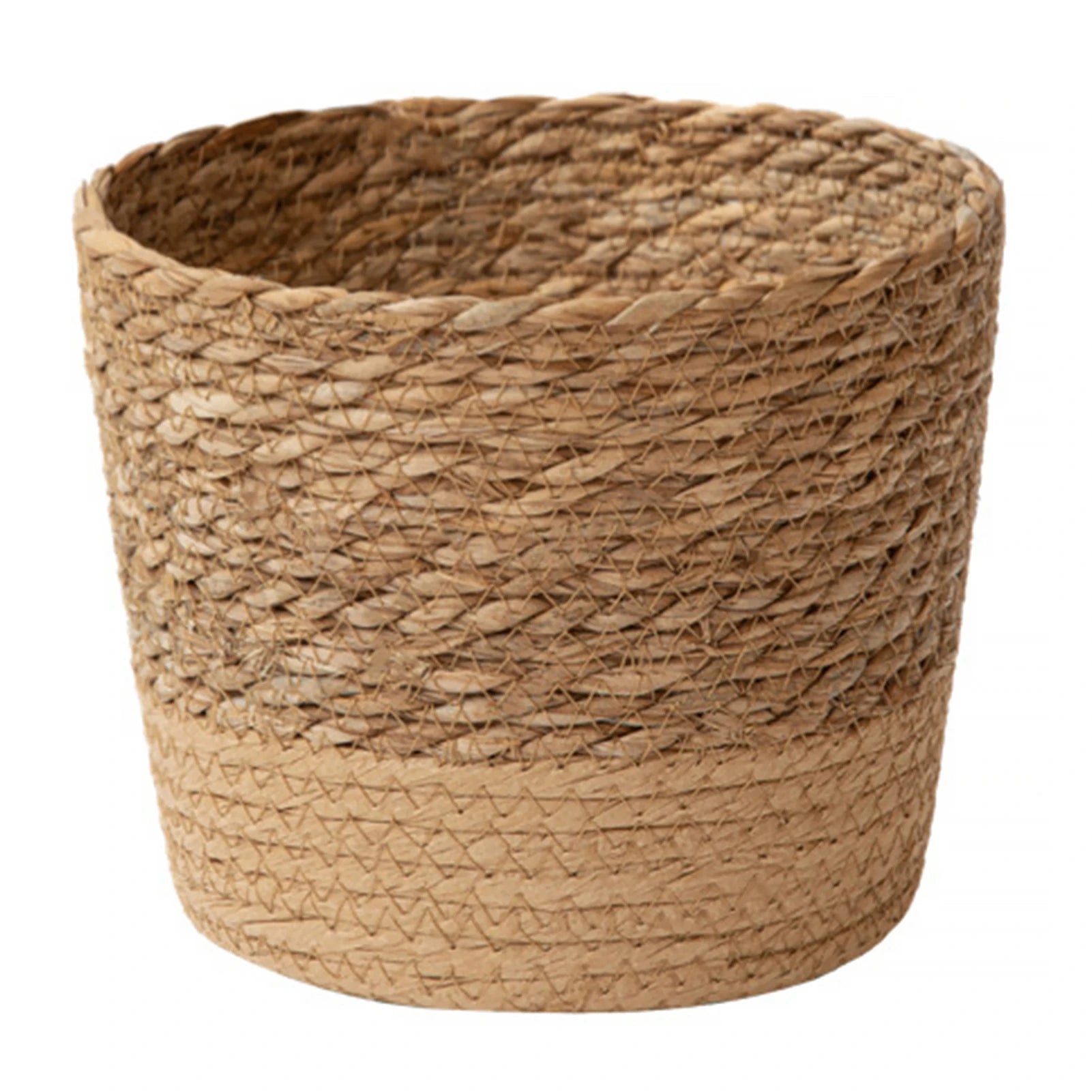 Straw Weaving Flower Plant Pot Wicker Basket Rattan Flower pot Storage Basket Garden Handmade Woven Planter Pots For Plants