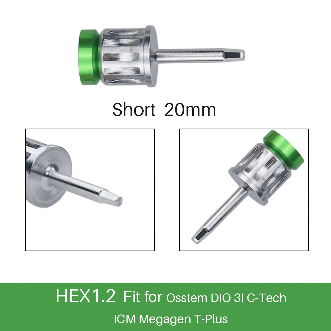 1Pc Dental Universal Implant Torque Screwdrivers Wrench Dental Implant Restoration Tool 10-70NCM