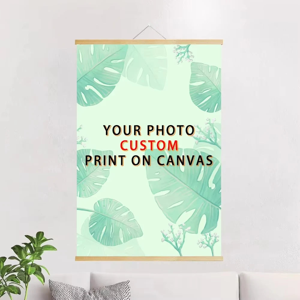 Custom Canvas Painting Wall Art Poster Animal Figure Landscape Abstrac Picture Parlor Hoom Decor Framed Unframed