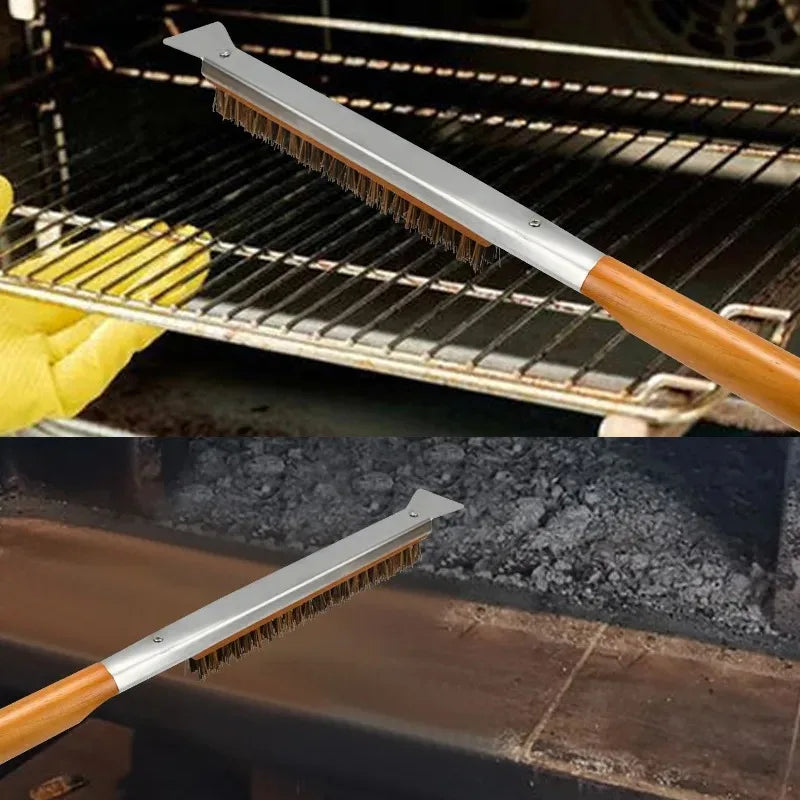 Pizza Oven Accessories Supplies Pizza Wheel Server Oven Brush Pizza Cutter Rocker Pizzas Peel Shovel for  Kitchen Outdoor Grill