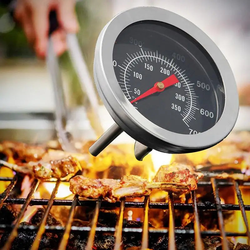 Y3NB New BBQ Grill Thermometer Temp Gauge Outdoor Barbecue Camping Cook Tool