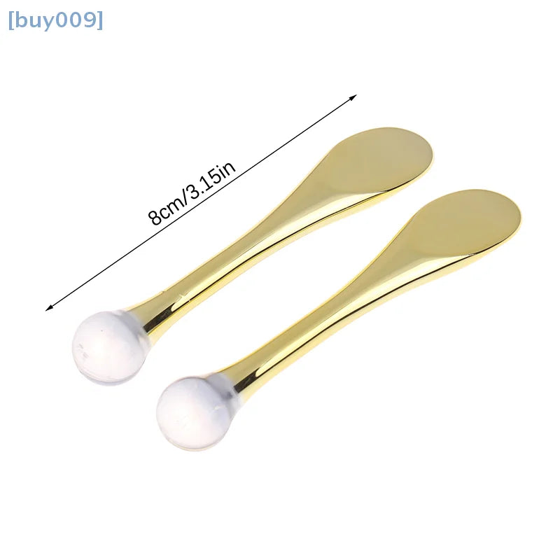 1/5/10Pcs Eye Cream Applicator Spoon Roller Massage Stick Cosmetic Spatulas Anti-wrinkle Facial Mask Skin Care Plastic Spoon