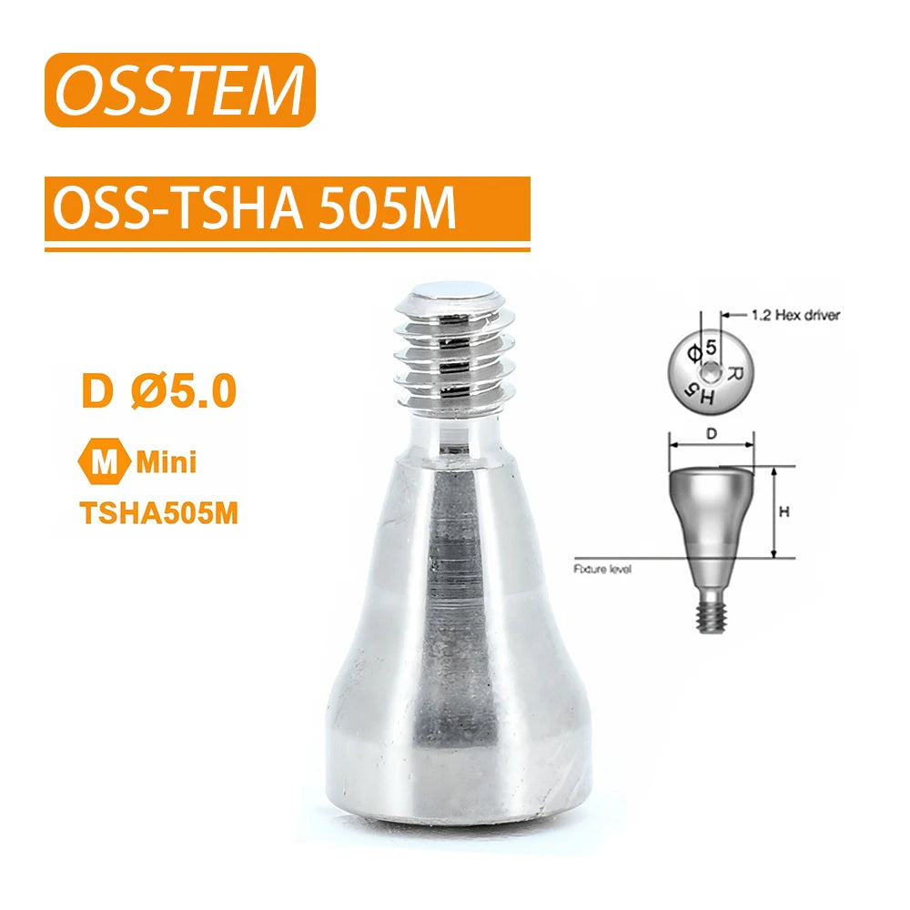 ITI Straumann Dentium Osstem Accessories Dental Implant Screw Driver Open Closed Tray Analog RC NC Cap