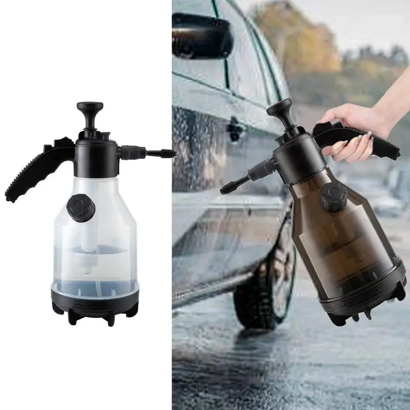 Foaming Car Wash Sprayer Three Nozzles Plant Sprayer Watering Can Pressure Sprayer Bottle 2L Bottles Car Soap Sprayer Foam