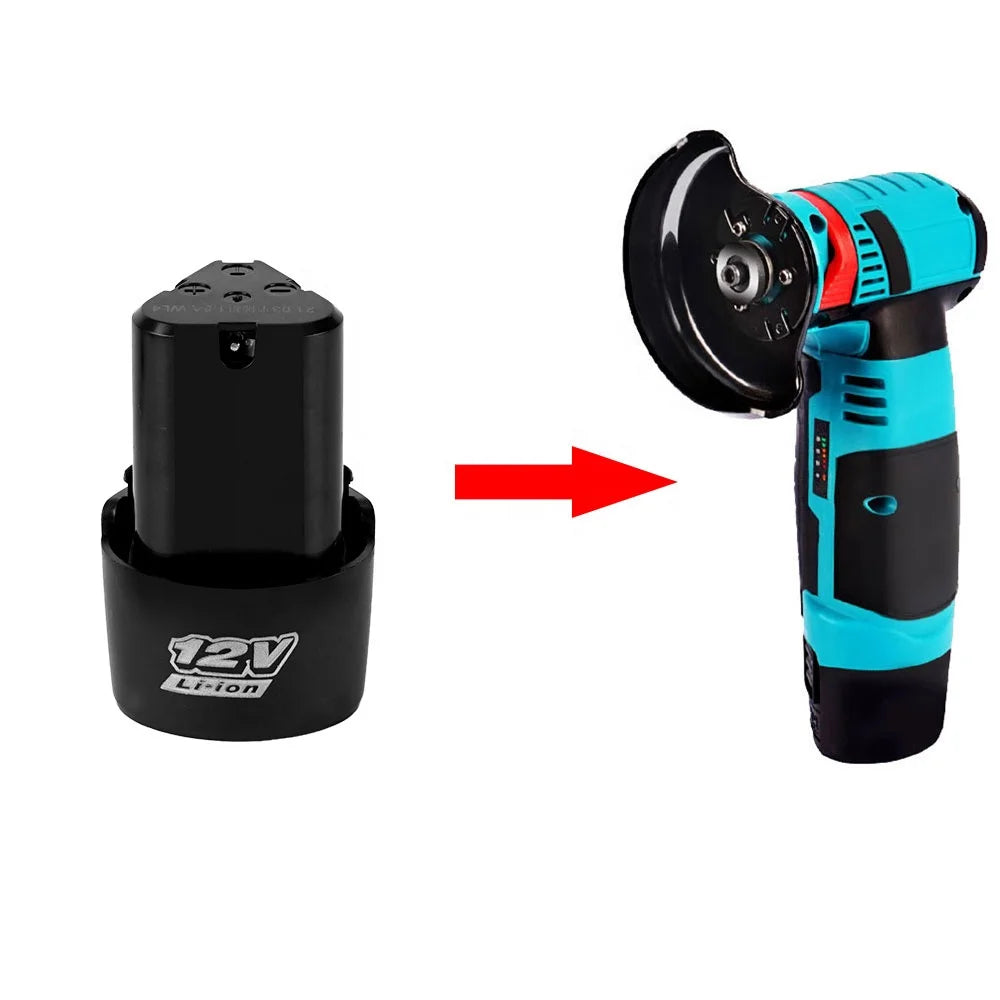Lithium Battery 12V 1500mAh Rechargeable Battery For Angle Grinder Electric Screwdriver Drill Spare Battery EU US AU UK