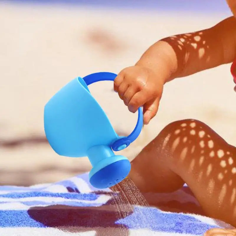 Watering Can Toys Educational Mini Watering Can for Garden Beach Indoor Outdoor Plants Watering Tools to Enhance Hand-Eye