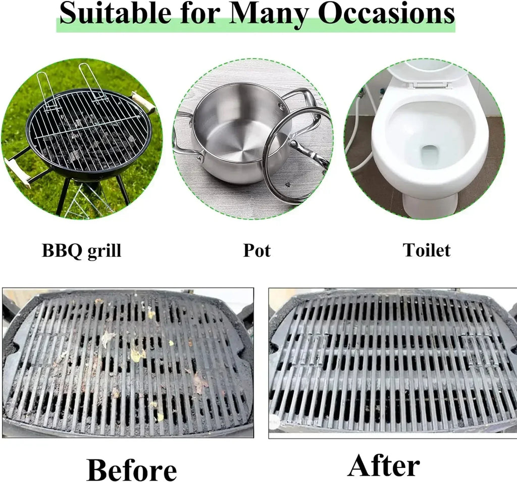 1-20PCS BBQ Grill Cleaning Bricks BBQ Heat Resistant Cleaning Pumice Brush Powerful Stain Remover Cleaning Tools BBQ Tools