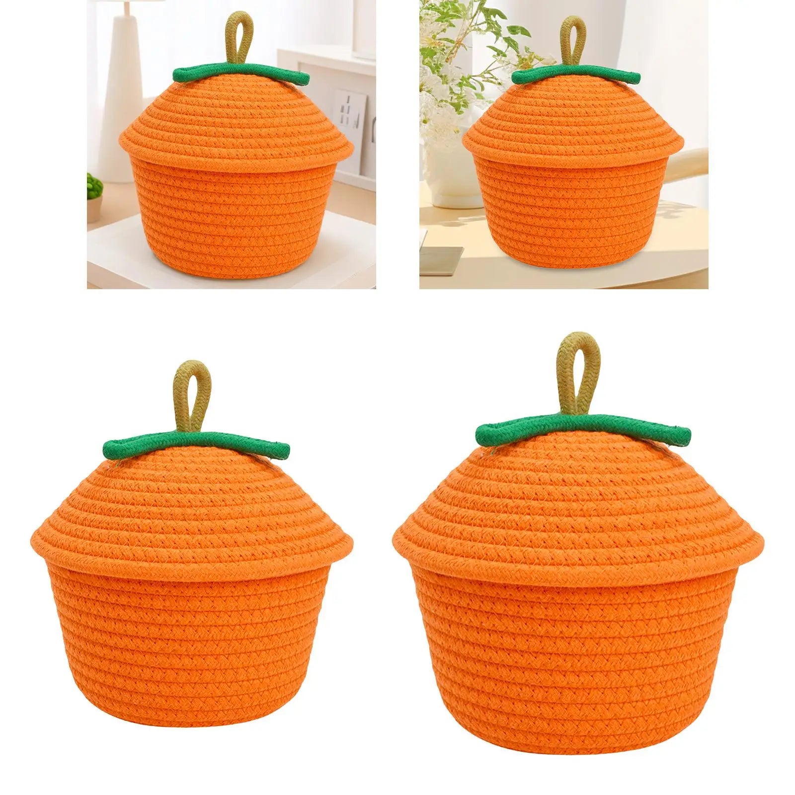 Woven Storage Basket Toys Organizer Multipurpose Gift Cosmetics Organizer