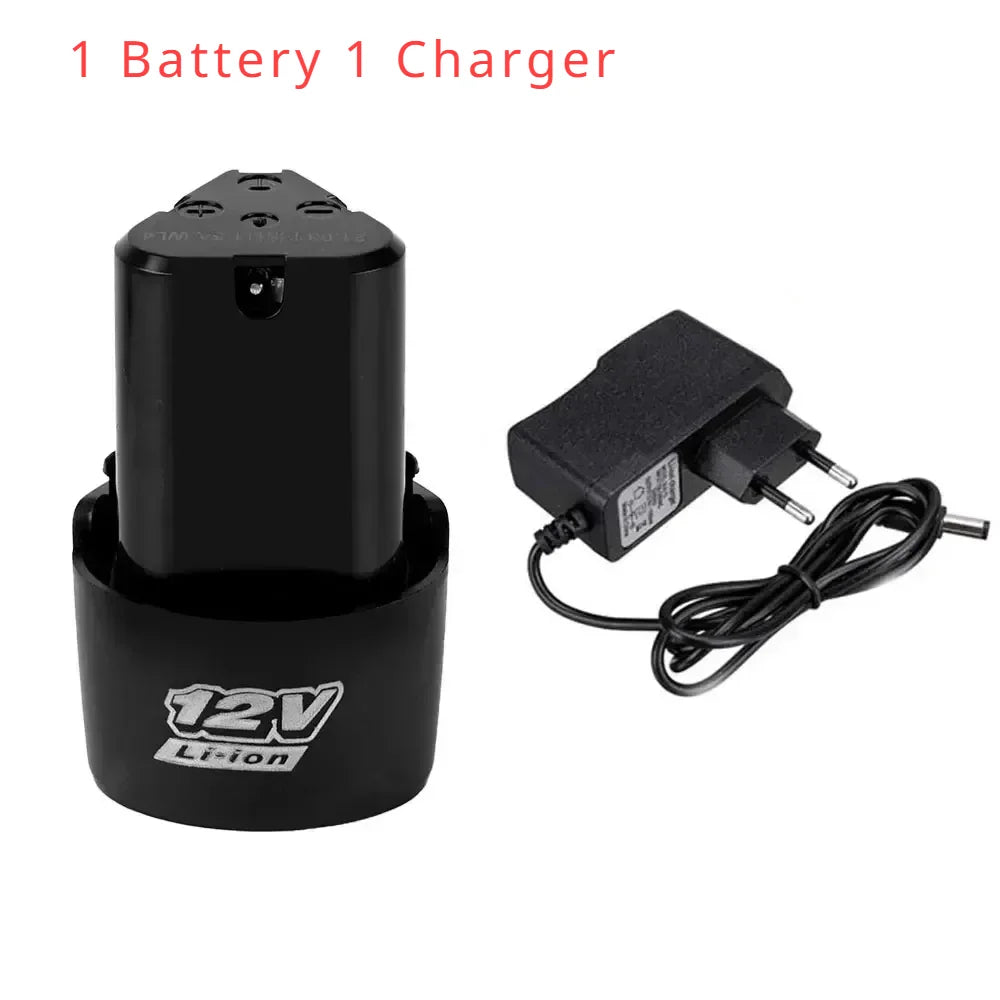 Lithium Battery 12V 1500mAh Rechargeable Battery For Angle Grinder Electric Screwdriver Drill Spare Battery EU US AU UK