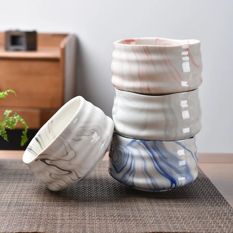 Matcha Bowl Ceramic Tea Set Accessories Tea Set Japanese Tea Ceremony Song Dynasty Tea Salad Soup bowl Special Matcha tea bowl