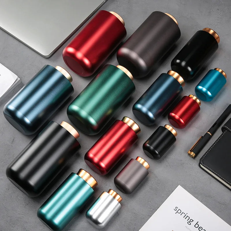 Airtight Jar - Safe Proof Durable Multi-Use Portable Metal Spice Jar Container Waterproof Aluminum Screw-top Lid Lock Odor Case