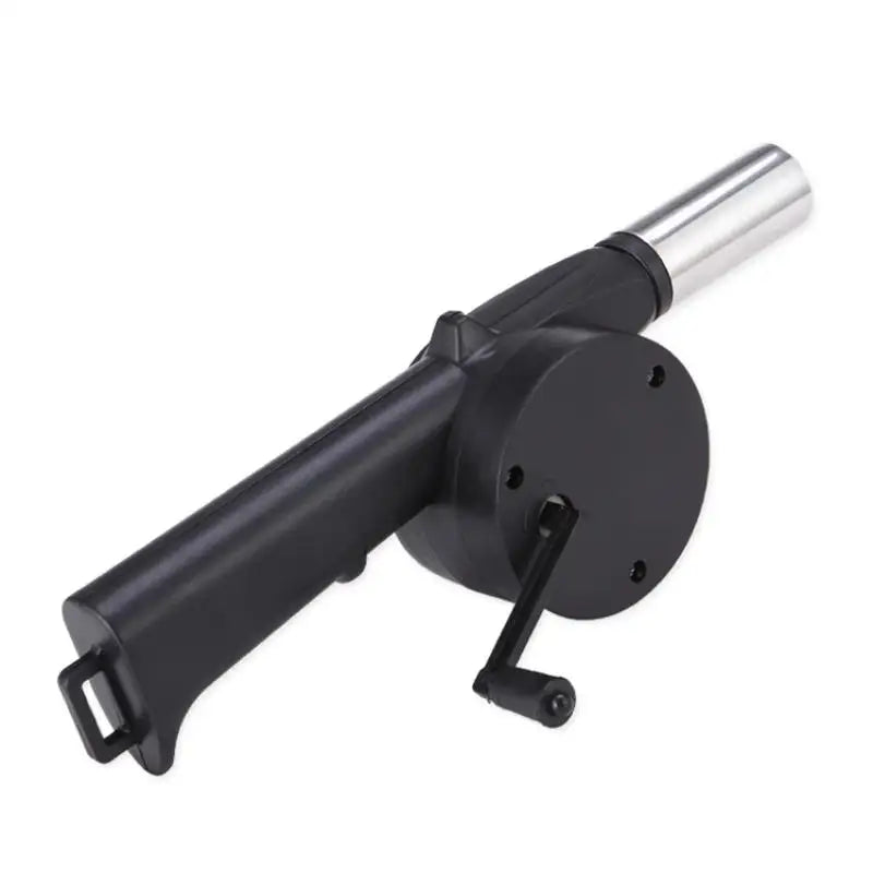 LMETJMA Hand BBQ Fan Outdoor BBQ Fan Air Blower for Barbecue Picnic Manual Grill BBQ Fan Fire Bellows BBQ Tools KC0266