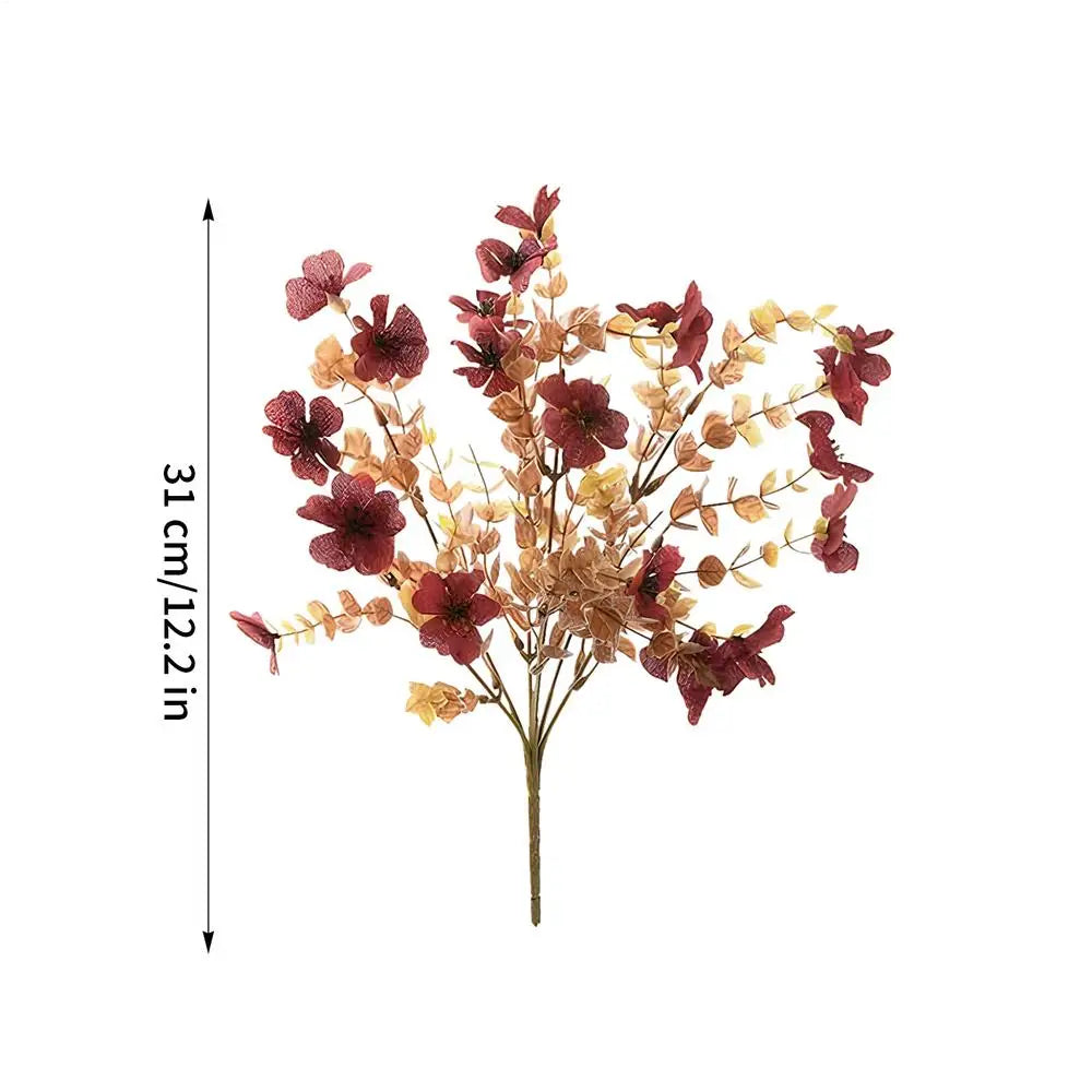 Dried Flower Arrangements Dried Flower Bouquets Artificial Realistic Decoration Ornament For Yard Porch Garden Wedding Party