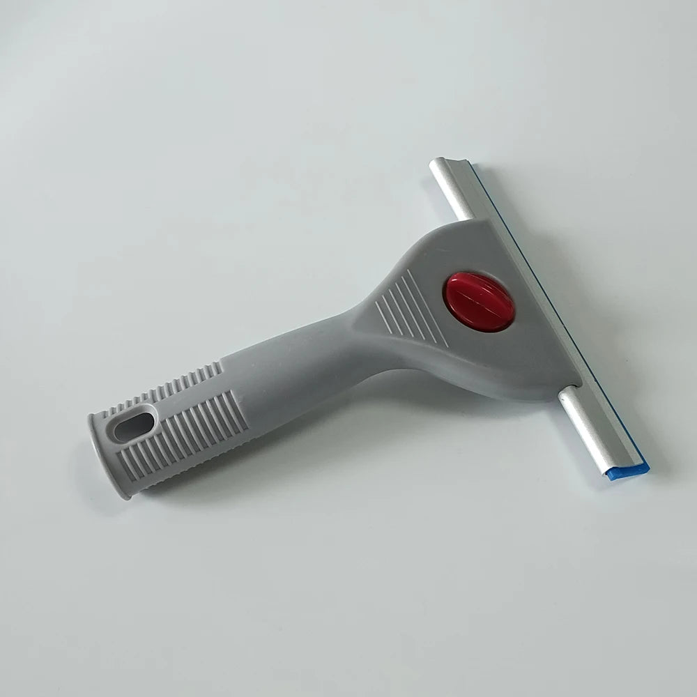 15/25/35/45cm Blue Water Wiper Rubber Squeegee Window Cleaner for Bathroom Supermarket Car House Shower Glass Screens Clean B51