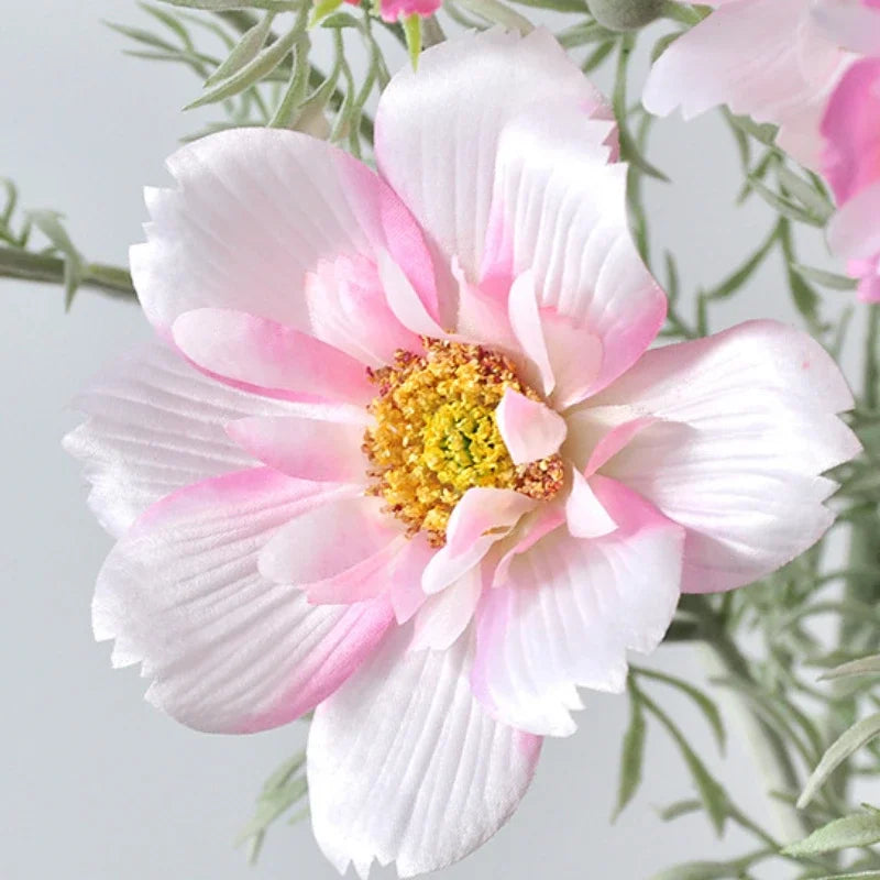 78CM Artificial Flower Plush Queen Cosmos Silk Flower Simple Home Decoration Bouquet Single Large Gesang Flower