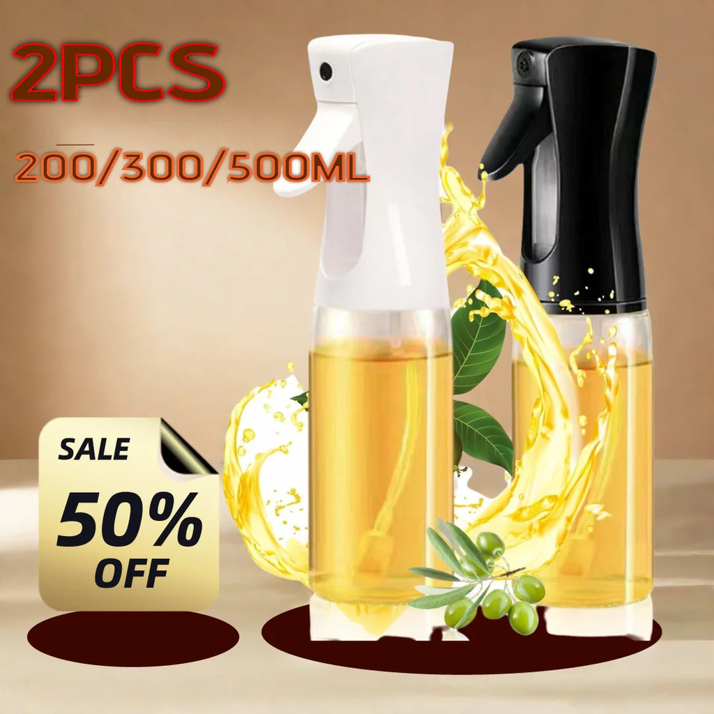 200/300/500ML Pneumatic Spray Bottle Fitness Barbecue Spray Oil Dispenser Kitchen Oil Spray Bottle Cooking Olive Oil Sprayer