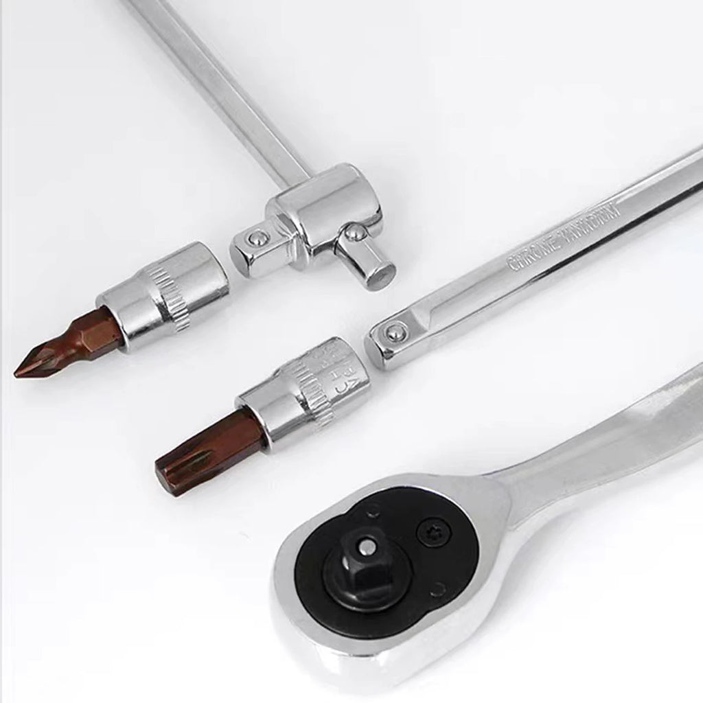 Torx Hex Screwdriver Bits Set 1/4 3/8 Inch Impact Drive Socket T10-T60 H2.5-H14