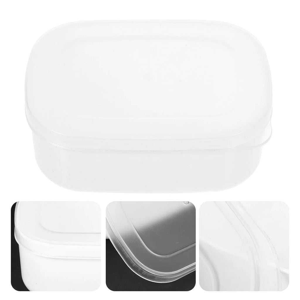 4Pcs Refrigerator Storage Boxes Airtight Portable Freezer Household Food Bento Organizer Practical Leakproof Kitchen