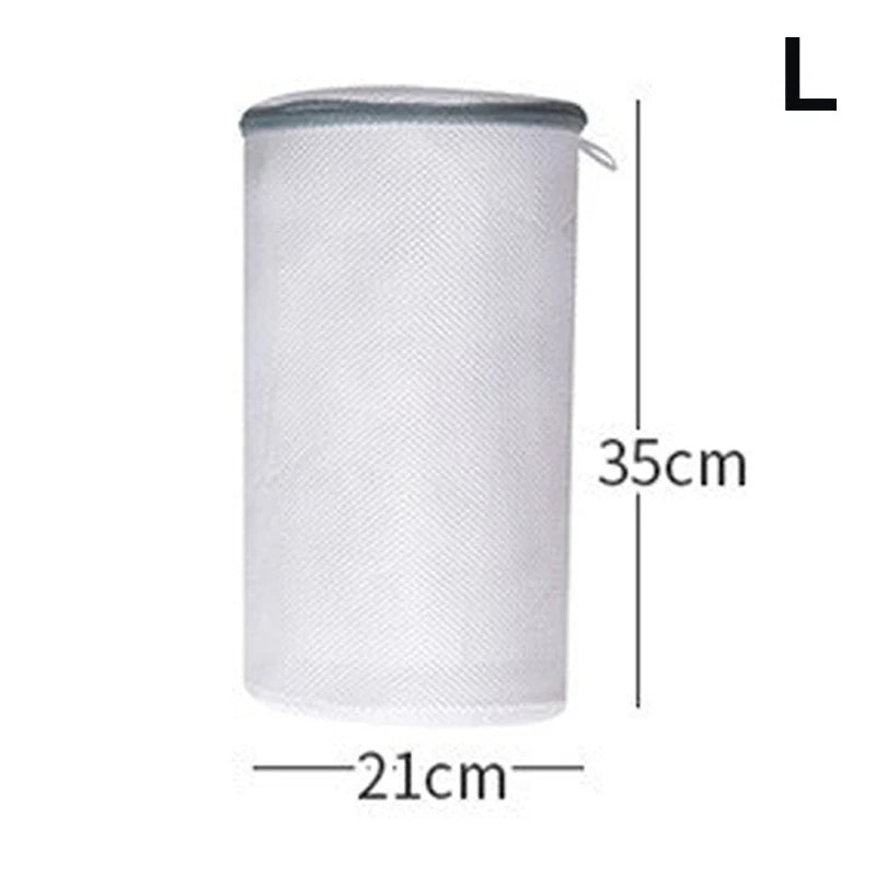 Shoe Washing Bags Washing Shoe Organizer Mesh Bags Zipper Secured Net Laundry Bags For Sneaker Socks Cleaning