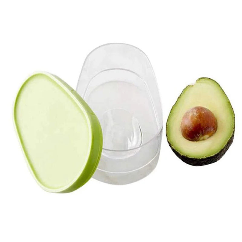 Avocado Food Storage Box Space Saver Plastic Fruit Container for Home Tool Kitchen Crisper Vegetable Organizer Bag