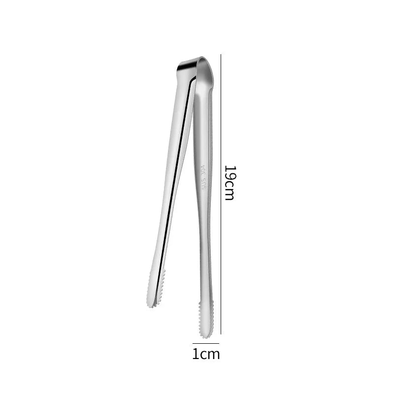 2Pcs Kitchen Tongs Stainless Steel Barbecue Tongs Clip BBQ Grill Meat Tongs Cooking Tweezers for Food Utensils Kitchen Tools