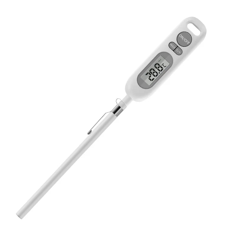 YZ6011 Digital Kitchen Food Thermometer Milk Oil Liquid Oven Temperaure Tool Meat BBQ Temperature Gauge 304Stainless Steel Probe