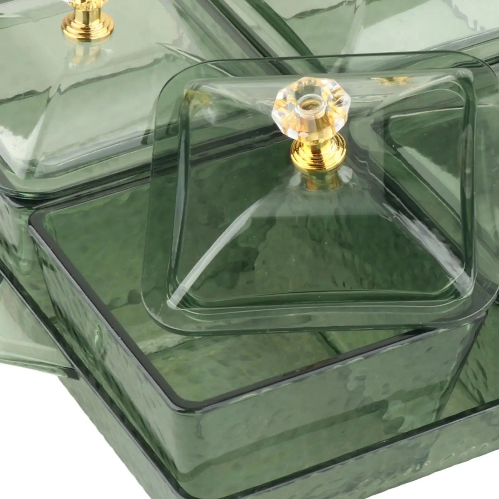 Appetizer Tray Divided Serving Container with Lid Food Storage Container Box Nordic Candy Serving Platter for Kitchen Cookies