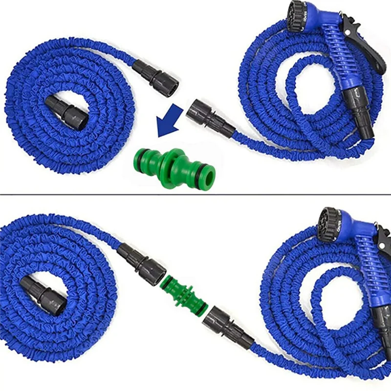 ABSS-Garden Hose Connectors And Fittings Plastic Garden Hose Tap Connector Kit Double Male Connector