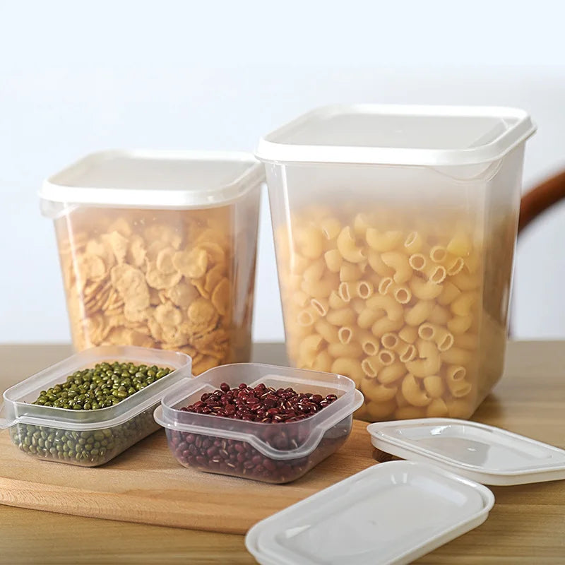 plastic fresh keeping box set with lids,multi-function kitchen accessories,airtight food storage containers.
