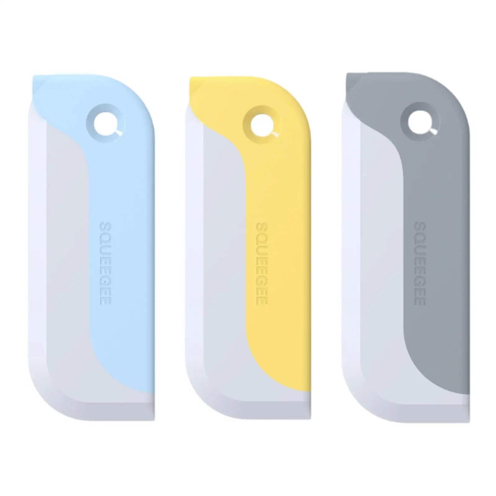 Soft Silicone Glass Wiper Scraper Bathroom Glass Cleaning Tools Squeegee Brush