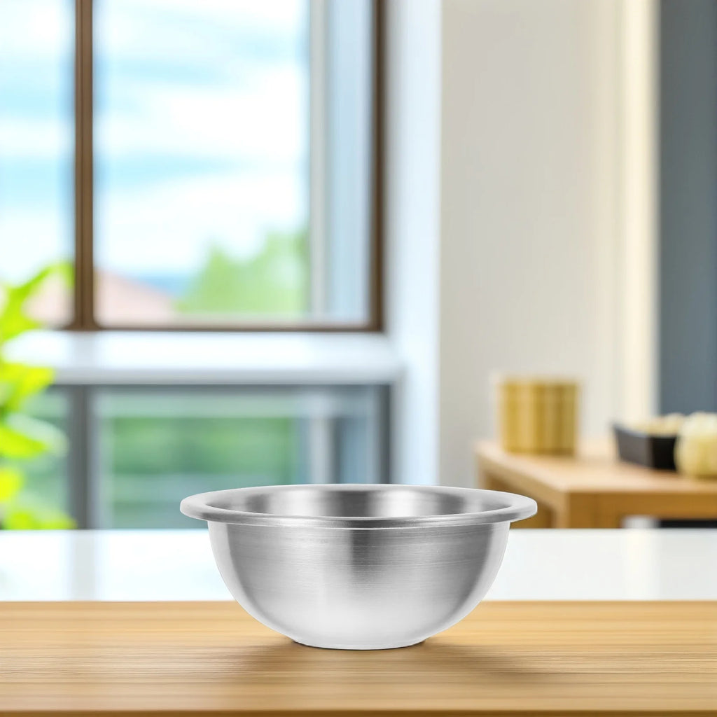 Stainless Steel Mixing Bowl Set 14Cm Large Capacity Rustproof Kitchen Food Container For Baking Soup Egg Whisking