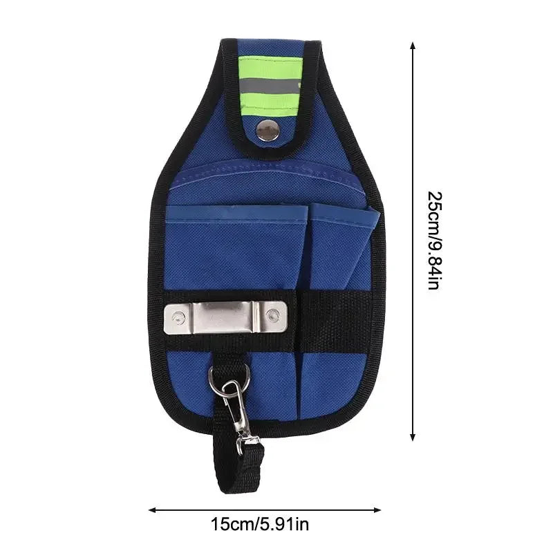 Portable Multifunctional Tool Waist Bag Electrician Pocket Storage Bag Maintenance Tool Bags Screwdriver Kit Holder Pouch