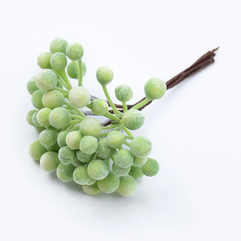 6PCS Artificial Plants Cheap Vases for Home Decoration Accessories Diy Gifts Box Scrapbooking Wedding Decorative Flowers Wreaths