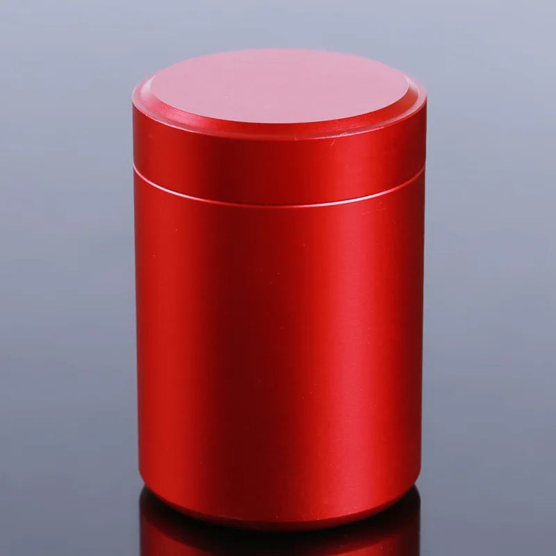 New Airtight Smell Proof Container Quality Stainless Steel Mini Tea Cans Herb Stash Jar Tea Coffee Storage Box Tea Caddies Box