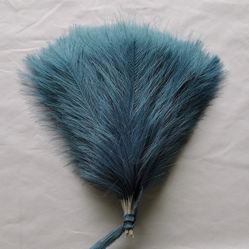 10/20pcs Simulated Reed Feather Pampas Grass Home Porch Wedding Party Garden Decoration Flower Vase DIY Accessories False Plant