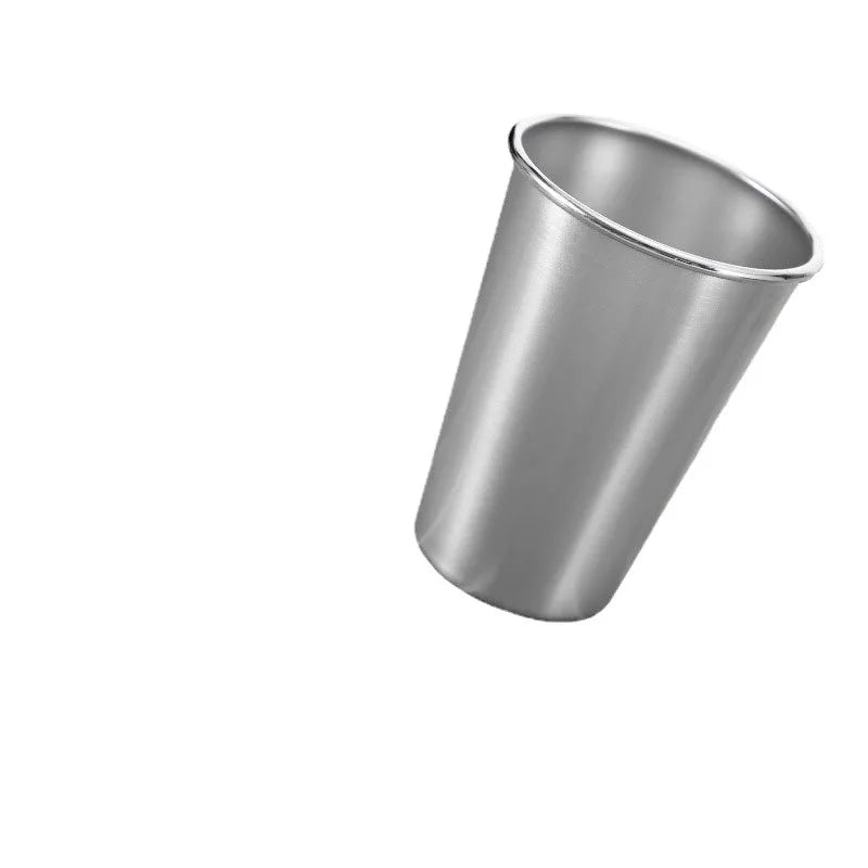 30ml-500ml Stainless Steel Metal Cup Beer Cups White Wine Glass Coffee Tumbler Travel Camping Mugs Drinking Tea Mug Set Outdoor