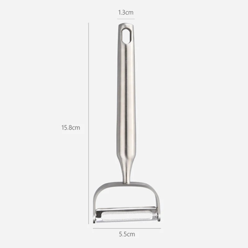304 Stainless Steel Vegetable Peeler & Julienne Cutter Rotary Fruit Peeler Potato Carrot Grater Paring Knife Kitchen Tools
