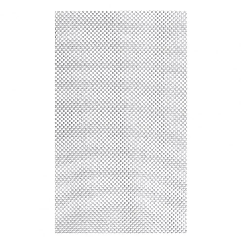 PVC Kitchen Shelf Liner Table Mat Drawers Cabinet Shelf Liners Cupboard Placemat Non-slip Wardrobe Shelves Gridding Liner Mat