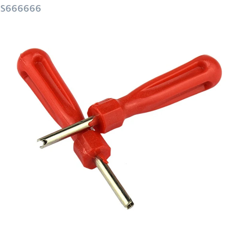 5Pcs For Car Bike Motorbike Truck Tyre Valves Stem Repair Tools Car Tire Valve Core Screwdriver Tyre Valve Core Remover Tools