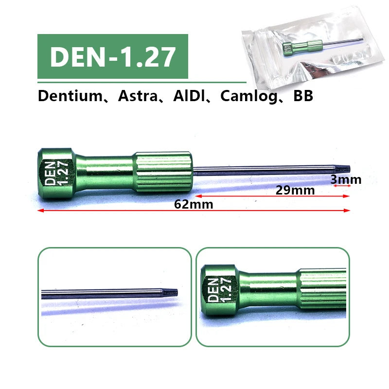 Dental Implant Screwdriver Dental Laboratory Stainless Steel Implant Screw Driver Dentistry Tool Kit Micro Screwdriver